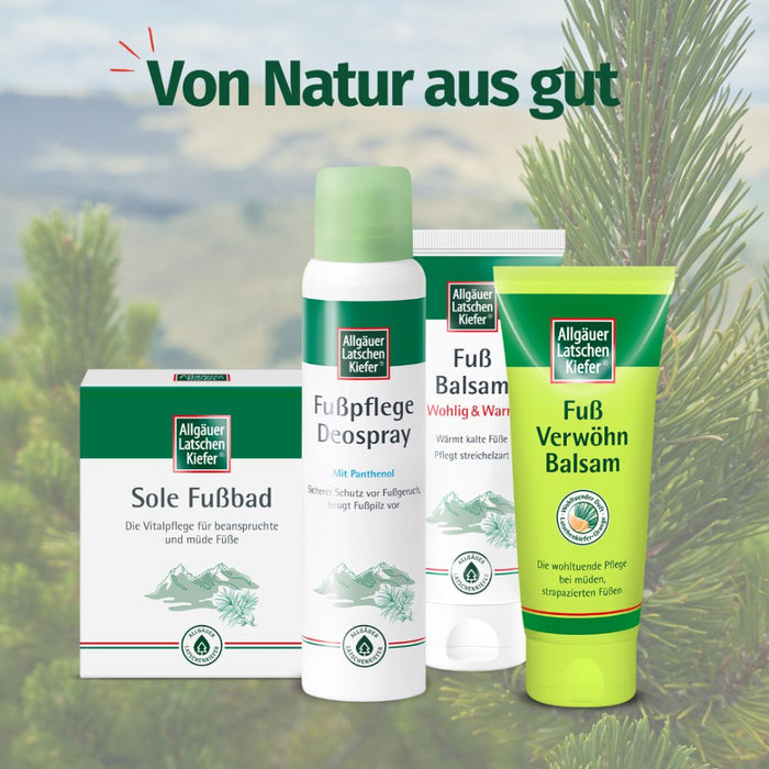 Allgäuer Latschenkiefer Fuß Verwöhnbalsam, 100 ml Crème