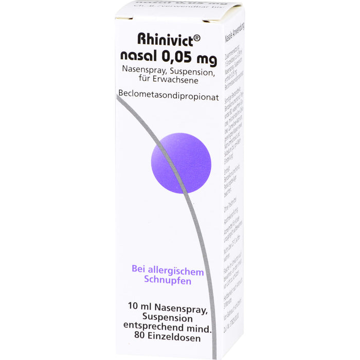 Rhinivict nasal 0,05 mg Dosierspray, 10 ml Solution