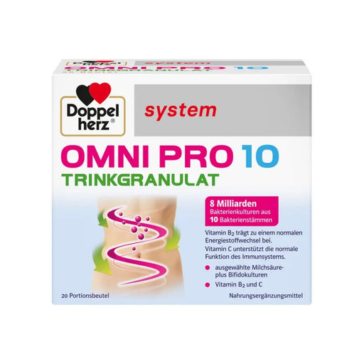 Doppelherz system OMNI PRO 10 Trinkgranulat, 20 St. Granulat