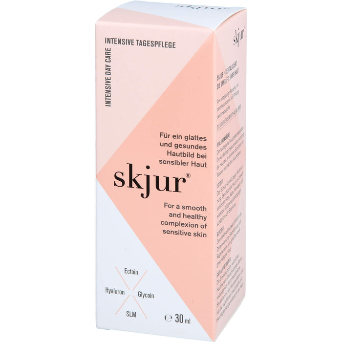 Skjur Intensive Tagespflege für ein glattes und gesundes Hautbild bei sensibler Haut, 30 ml Creme
