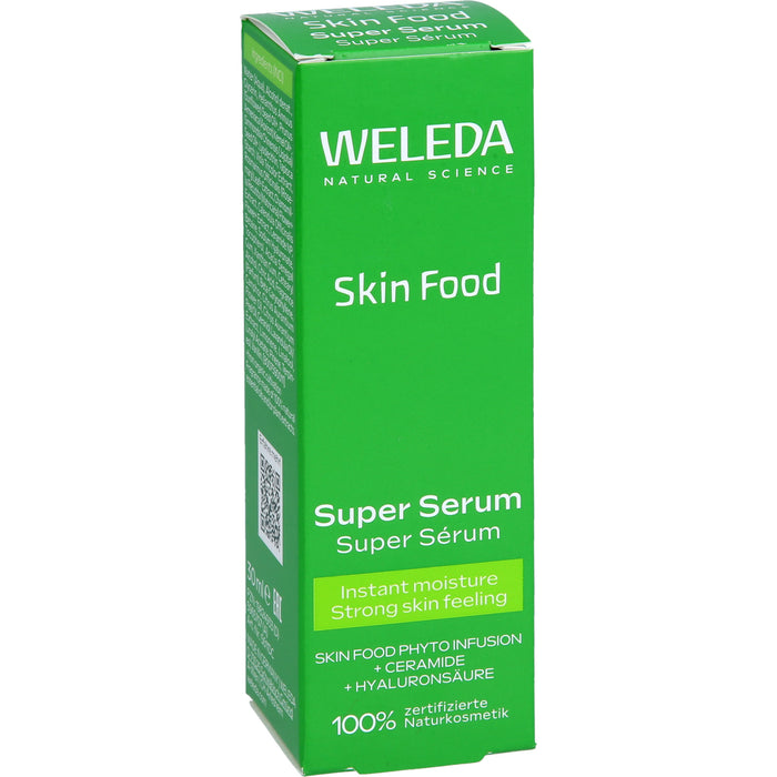 WELEDA Skin Food Super Serum für intensive Feuchtigkeit und einen strahlenden Glow, 30 ml Solution