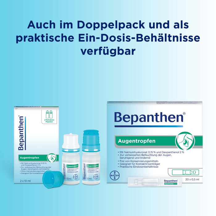 Bepanthen Augentropfen, 10 ml Solution