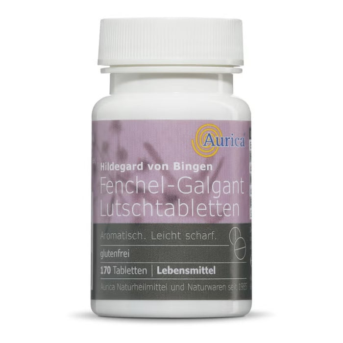 Aurica Fenchel-Galgant Lutschtabletten, 170 St. Tabletten