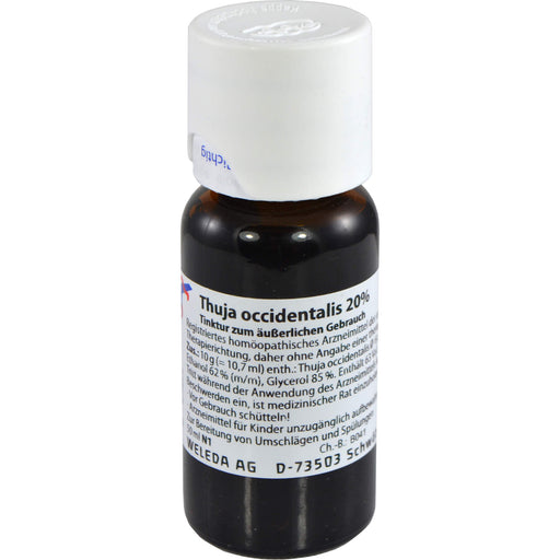 WELEDA Thuja occidentalis 20% äusserliche Tinktur, 50 ml Lösung