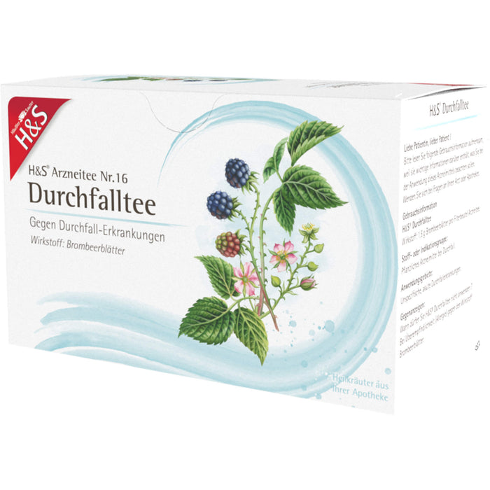 H&S Durchfalltee, 20 St. Filterbeutel