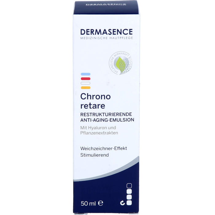 DERMASENCE Chrono retare restrukturierende Anti-Aging-Emulsion, 50 ml Emulsion