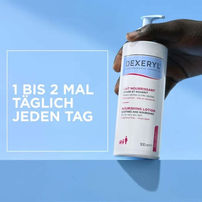 DEXERYL Pflegelotion für trockene bis sehr trockene Haut, 500 ml Lotion
