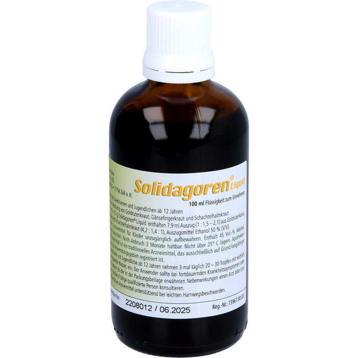 Solidagoren Liquid unterstützend bei leichten Harnwegsbeschwerden, 100 ml Lösung