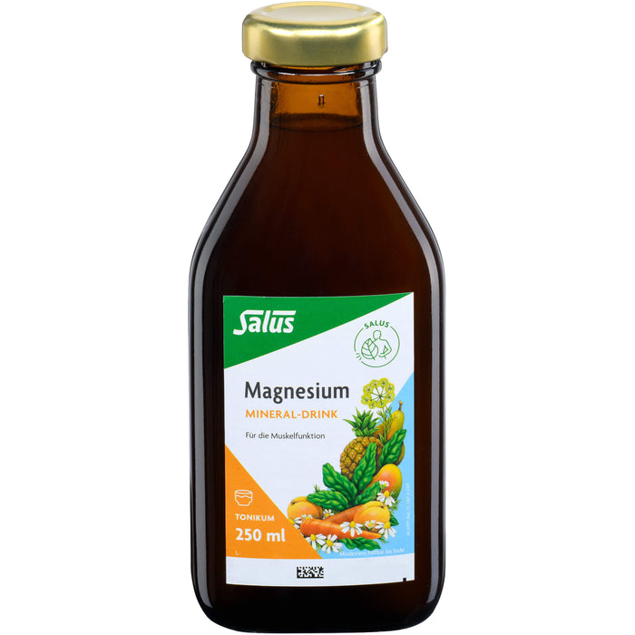 Salus Magnesium Mineral-Drink wichtig für die Muskelfunktion, 250 ml Solution