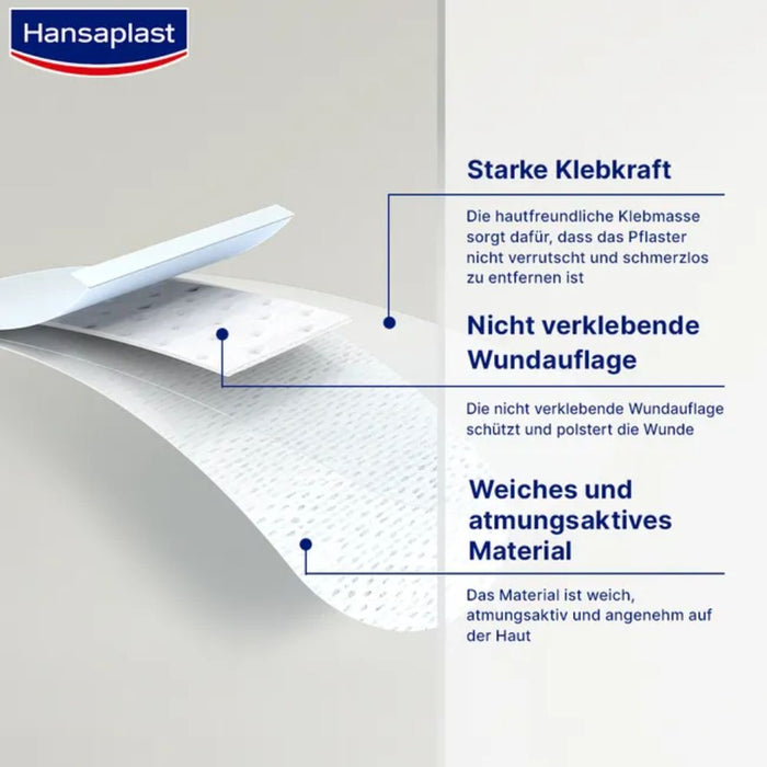 Hansaplast Sensitive Pflaster Hautton Light, 20 St. Pflaster