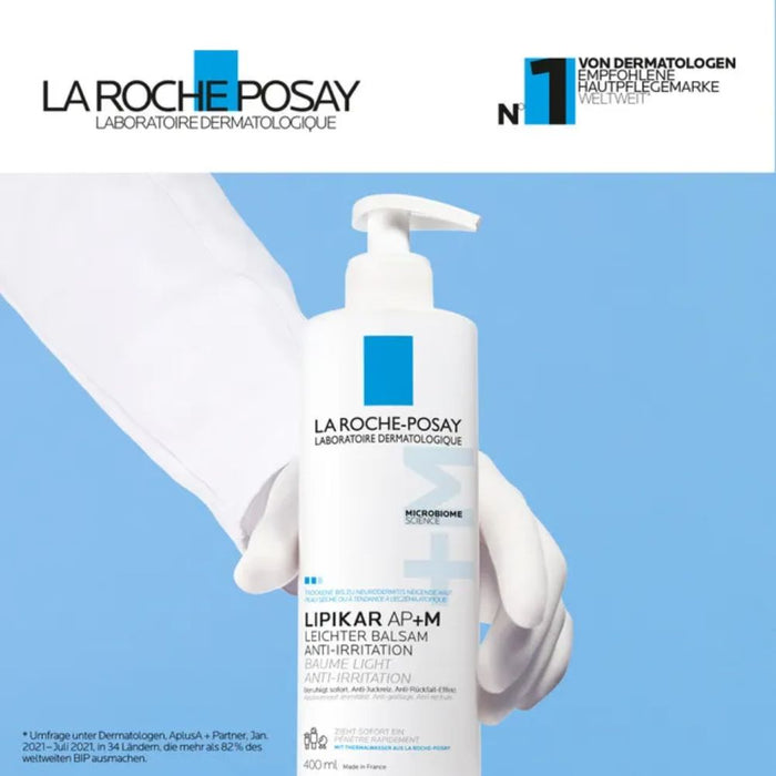 La Roche-Posay Lipikar AP+M leichter Balsam Anti Irritation, 400 ml Balm
