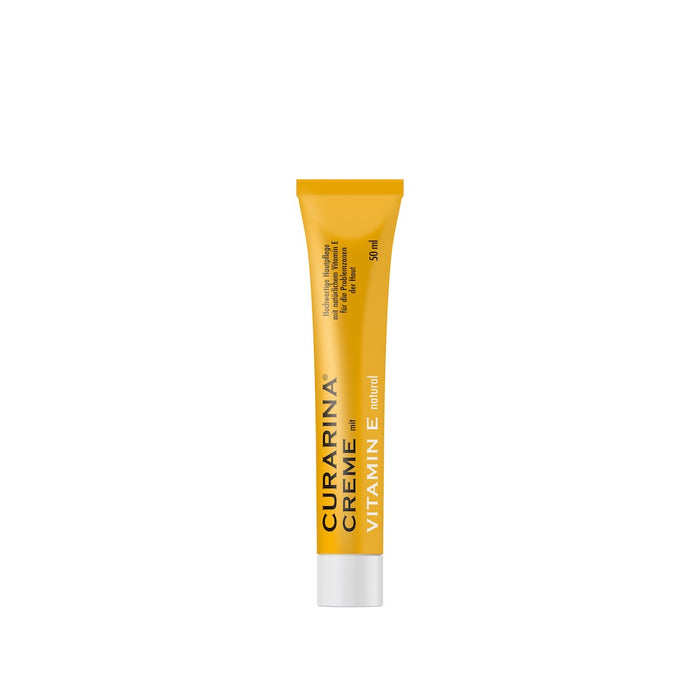 CURARINA Creme mit Vitamin E aktive Hautpflege mit Anti-Aging Effekt, 50 ml Crème