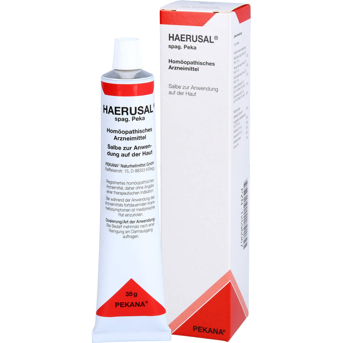 PEKANA Haerusal spag. Peka Salbe, 35 g Ointment