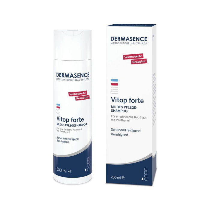 DERMASENCE Vitop Forte mildes Pflegeshampoo, 200 ml Shampoo