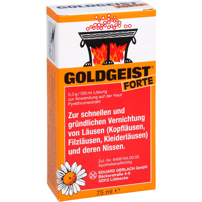 GOLDGEIST forte Lösung, 75 ml Solution