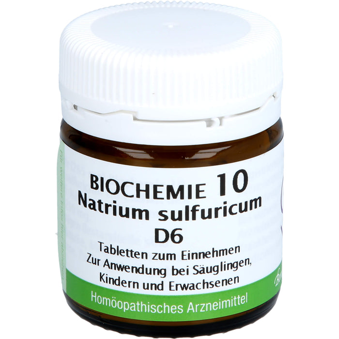 Biochemie 10 Natrium sulfuricum Bombastus D6 Tbl., 80 St TAB