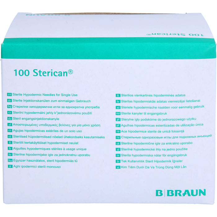 Sterican Einmalkanüle 23G 0,60 x 30 mm, 100 St. Kanülen