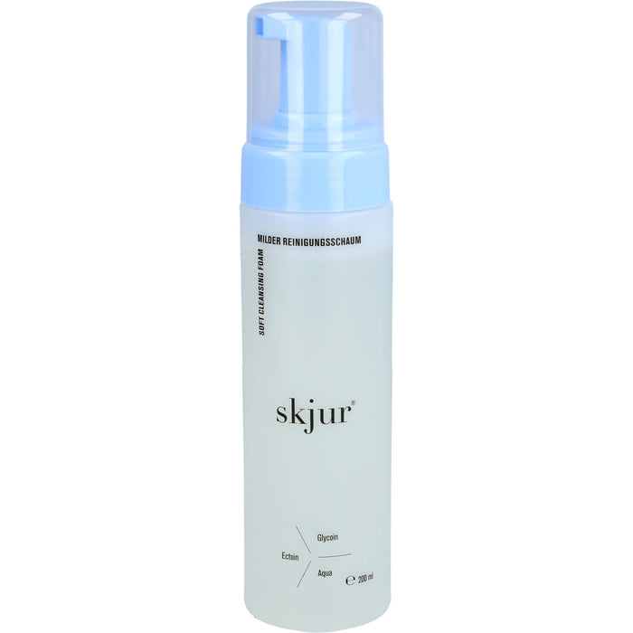 Skjur milder Reinigungsschaum für ein reines Hautbild bei sensibler Haut, 200 ml Lösung