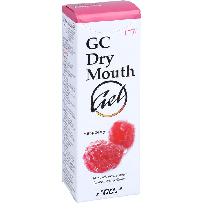 GC Dry Mouth Gel mit Himbeer-Geschmack, 40 g Gel