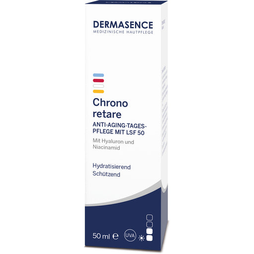 DERMASENCE Chrono retare Anti-Aging-Tagespflege mit LSF 50, 50 ml Creme