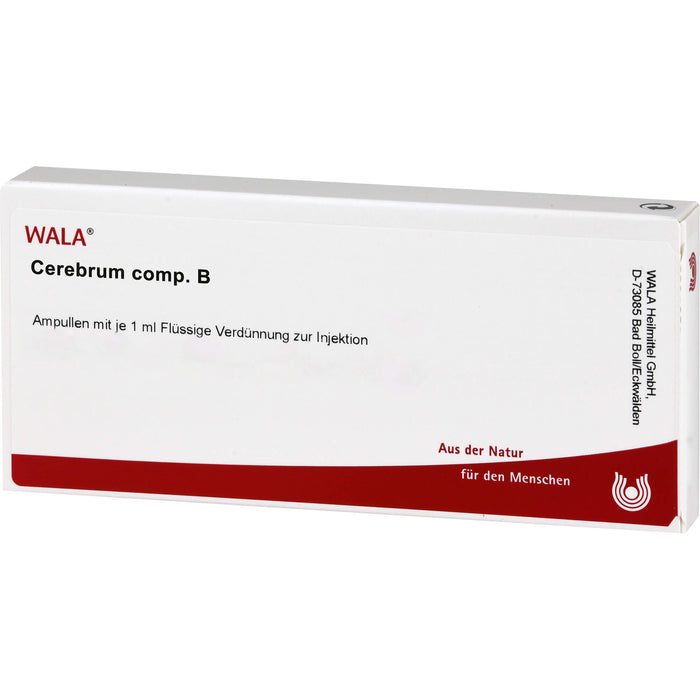 WALA Cerebrum comp. B flüssige Verdünnung, 10 St. Ampullen