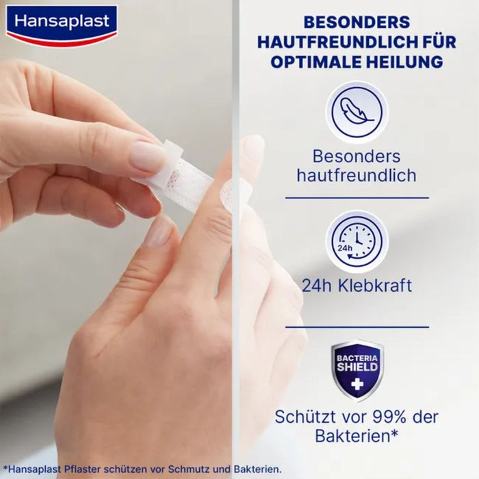 Hansaplast Sensitive Pflaster Hypoallergen 40 Str, 40 St. Pflaster