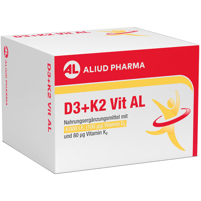 D3+K2 Vit AL 4000 I.E./80 ug Kapseln, 90 St. Kapseln