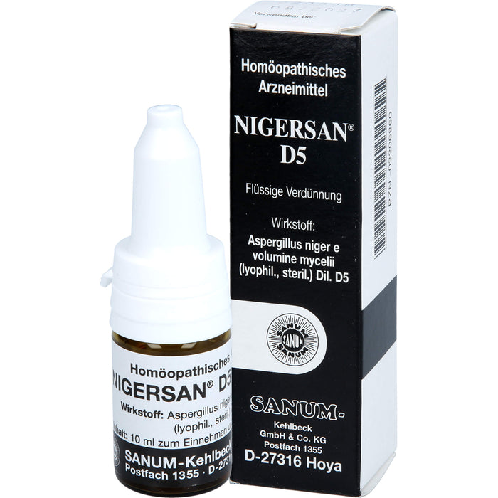 SANUM-KEHLBECK Nigersan D5 flüssige Verdünnung, 10 ml Solution