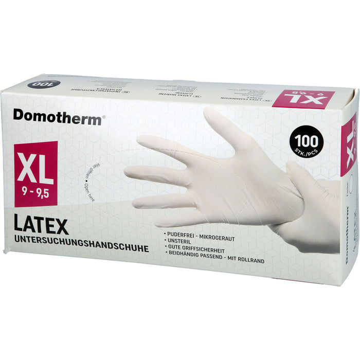 Domotherm Untersuchungshandschuhe Latex XL, 100 St HAS
