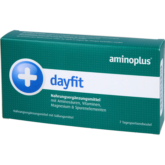 Aminoplus Dayfit Tagesportionsbeutel, 7 pcs. Sachets