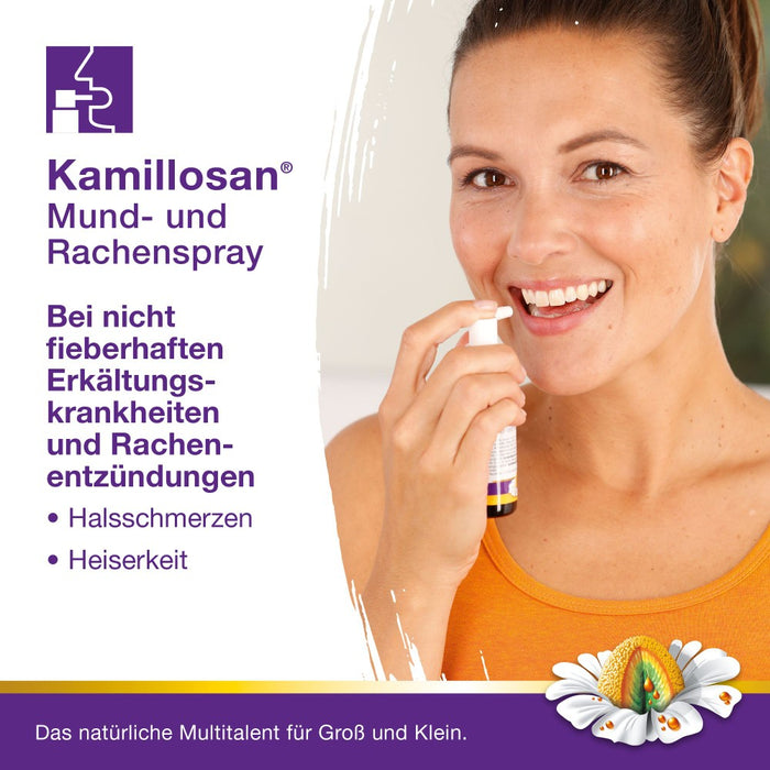 Kamillosan Mund- und Rachenspray, 30 ml Solution