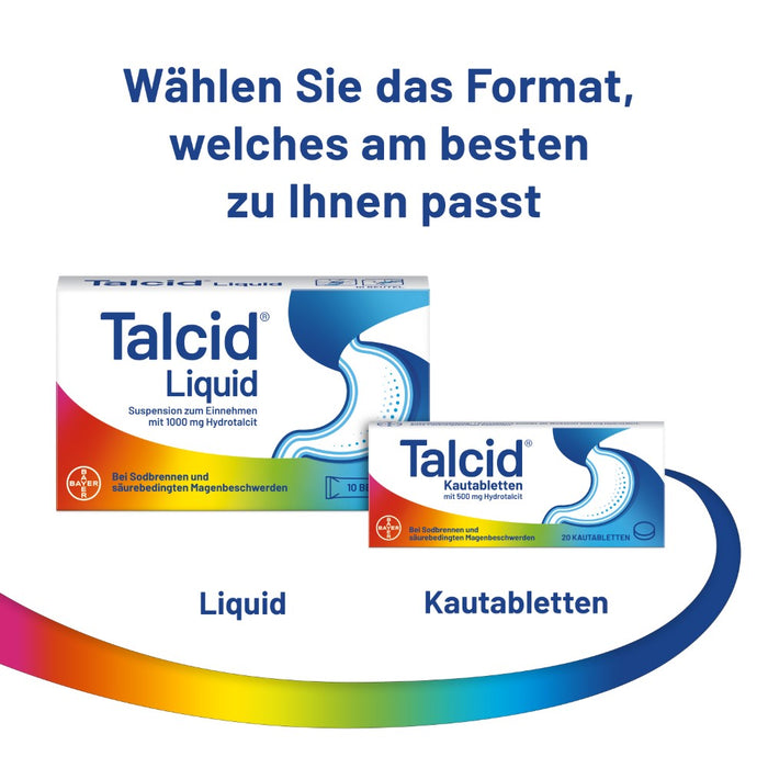Talcid Kautabletten, 50 pc Tablettes