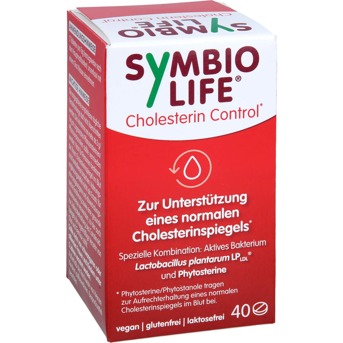 SYMBIOLIFE Cholesterin Control mit Phytosterinen Tabletten, 40 g Tablettes
