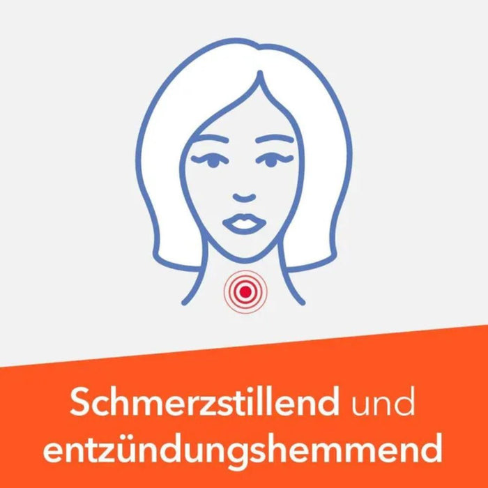 Flurbiprofen-ratiopharm Lutschtabletten mit Honig- und Zitronengeschmack bei Halsschmerzen, 24 St. Tabletten