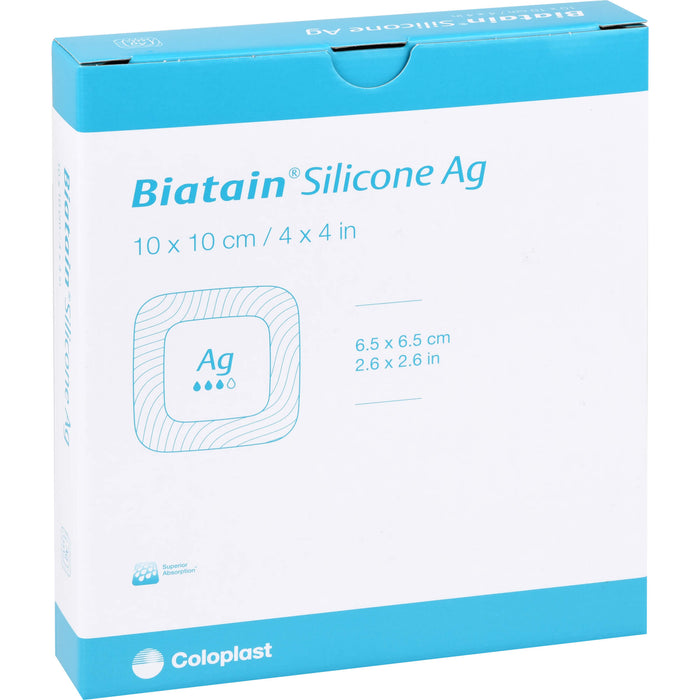 Biatain Silicone Ag Schaumverband, 5 St VER