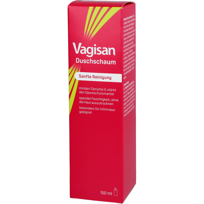 Vagisan Duschschaum zur sanften Reinigung des äußeren Intimbereichs, 150 ml Foam