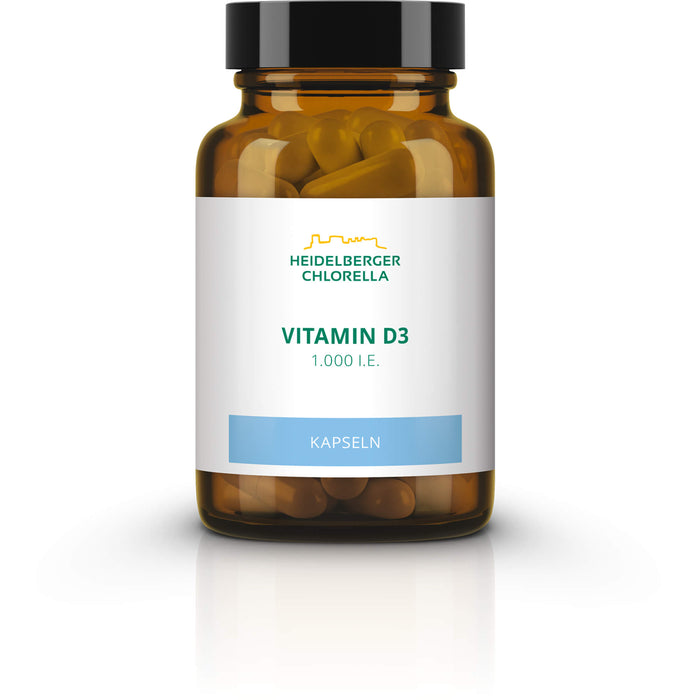 Heidelberger Chlorella Vitamin D3 1.000 I.E Kapseln, 60 St. Kapseln