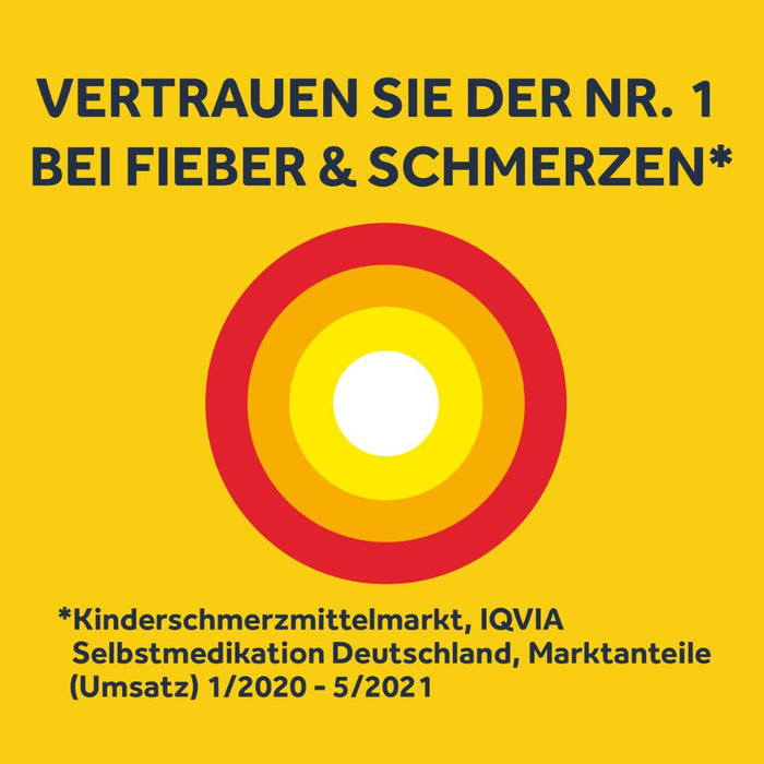 Nurofen Junior Fieber- & Schmerzsaft Orange, 100 ml Solution