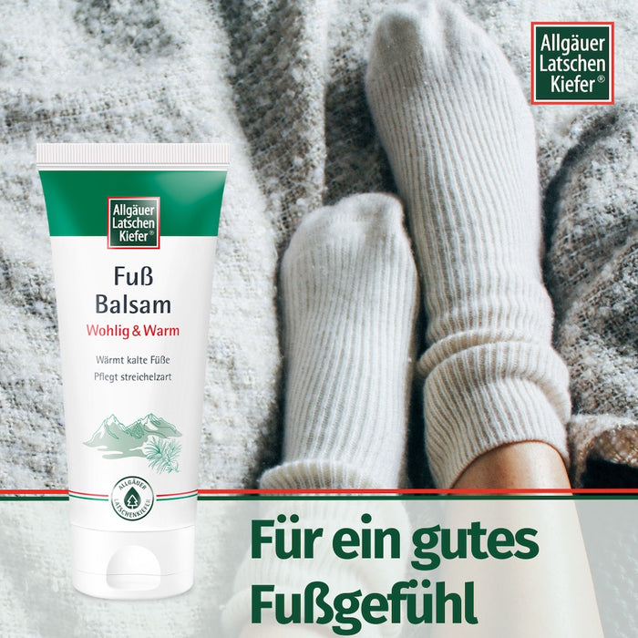Allgäuer Latschenkiefer Fuß Balsam Wohlig & Warm, 100 ml Balsam