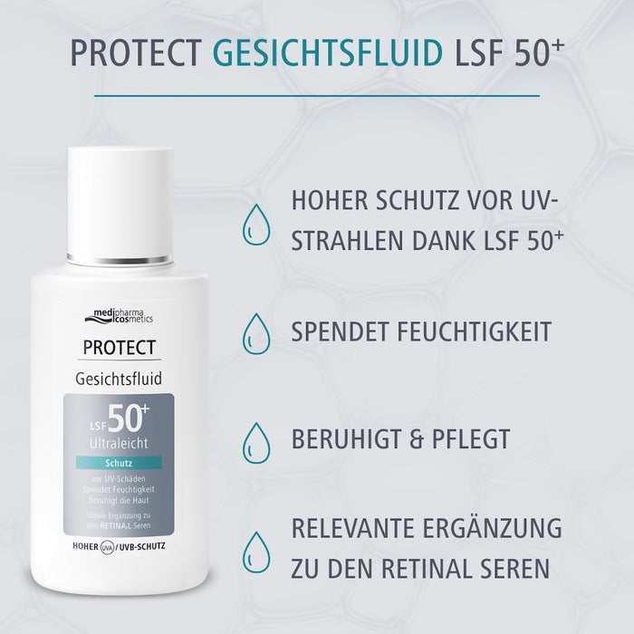 Protect Gesichtsfluid LSF50+, 50 ml Crème