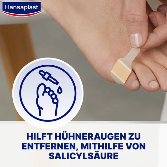 Hansaplast Hühneraugen-Pflaster mindert den Druck sofort, 8 pcs. Patch