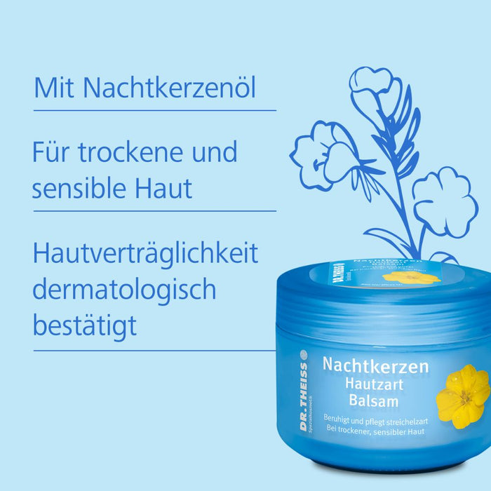 Dr. Theiss Nachtkerzen Hautzart Handbalsam spendet Feuchtigkeit und pflegt streichelzart, 100 ml Cream