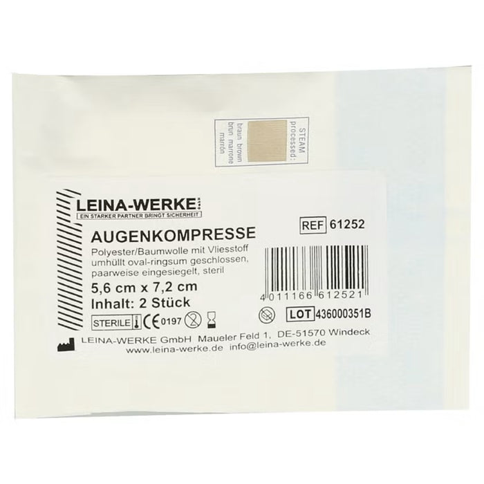 LEINA-WERKE Augenkompressen steril, 2 St. Kompressen