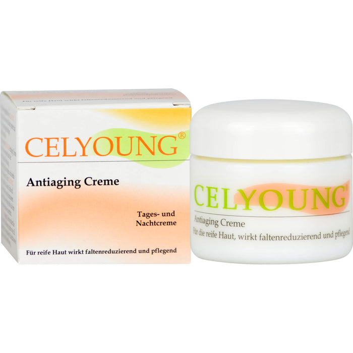 CELYOUNG Antiaging Creme Tages-und Nachtcreme, 50 ml Cream