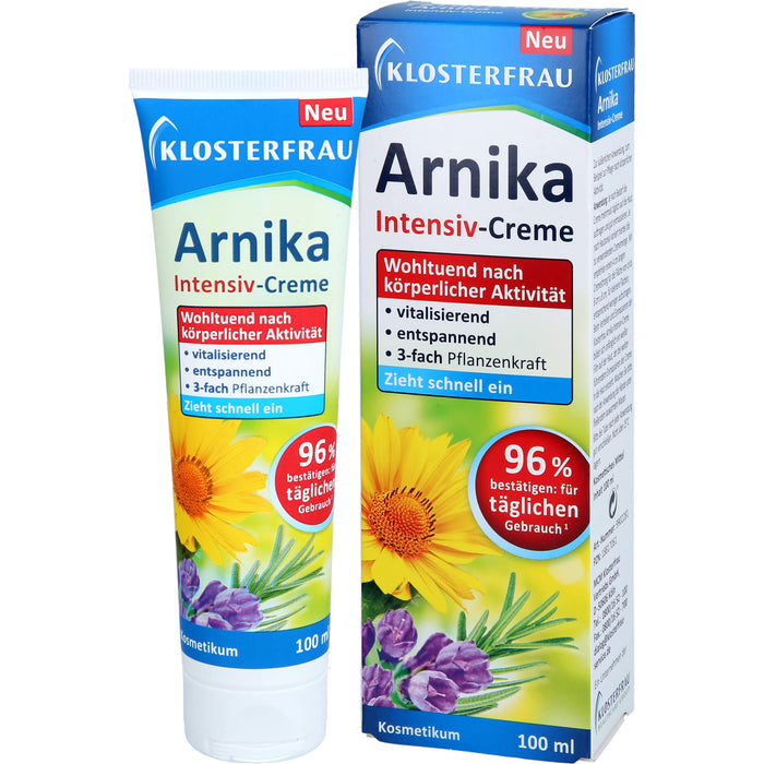 Klosterfrau Arnika Intensiv-Creme wohltuend nach körperlicher Aktivität, 100 ml Cream