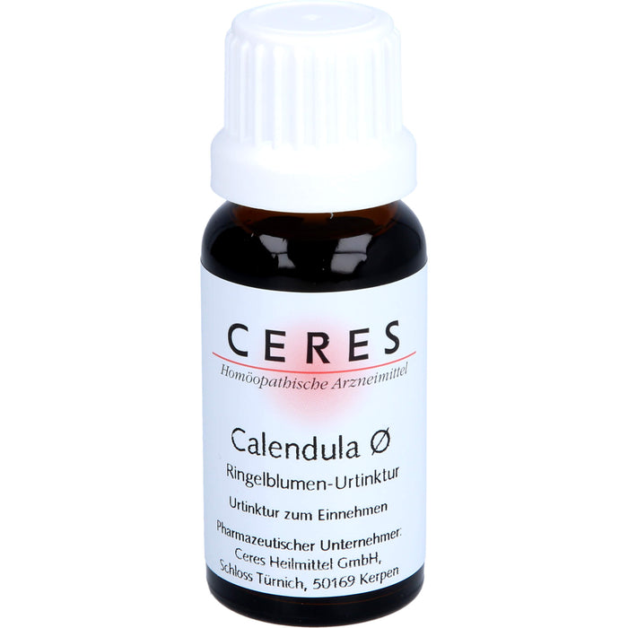 CERES Calendula Urtinktur, 20 ml Solution