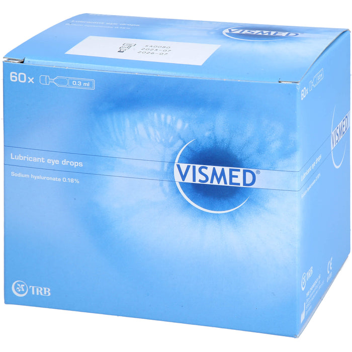 VISMED Augentropfen zur Behandlung von trockenen Augen, 60 pc Pipettes à dose unique