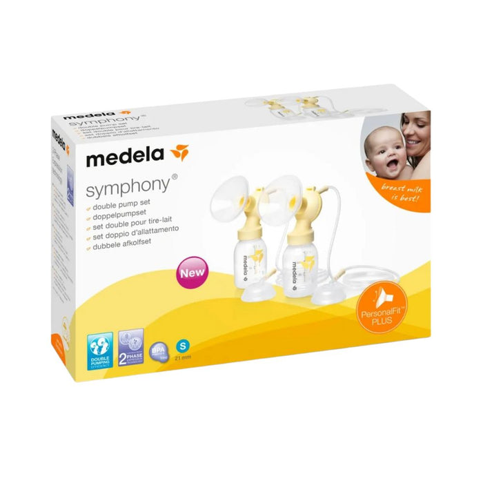 Medela Symphony Doppelpumpset mit PF PLUS Gr. S, 1 St. Zubehör