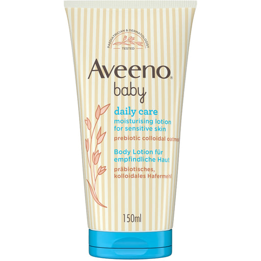 Aveeno Baby Daily Care Body Lotion für empfindliche Haut, 150 ml Lotion