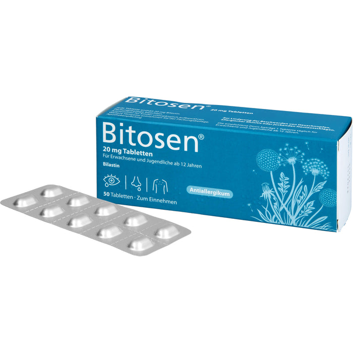 Bitosen 20 mg, 50 pc Tablettes
